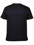 Good Vibes Only Mens Black Graphic T-Shirt