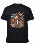 Mushroom Floral Graphic Tee