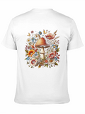 Mushroom Floral Graphic Tee