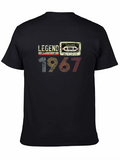 Legend Since 1967 Cassette Tape Graphic T-Shirt