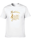 Musician Treble Clef Graphic T-Shirt