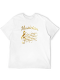 Musician Treble Clef Graphic T-Shirt