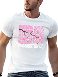 Washington DC Cherry Blossom Graphic T-Shirt