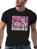 Washington DC Cherry Blossom Graphic T-Shirt