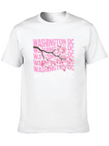 Washington DC Cherry Blossom Graphic T-Shirt