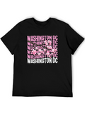Washington DC Cherry Blossom Graphic T-Shirt