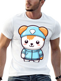 Cute Cartoon Bear T-Shirt - Unique Design