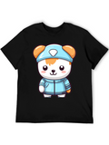 Cute Cartoon Bear T-Shirt - Unique Design