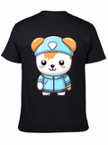 Cute Cartoon Bear T-Shirt - Unique Design