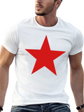 Red Star Graphic Tee - Classic Style
