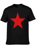 Red Star Graphic Tee - Classic Style