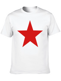 Red Star Graphic Tee - Classic Style