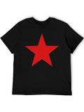 Red Star Graphic Tee - Classic Style
