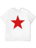 Red Star Graphic Tee - Classic Style