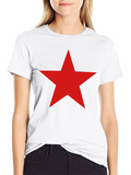 Red Star Graphic Tee - Classic Style