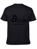 Bitcoin Capitalist Black T-Shirt