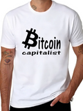 Bitcoin Capitalist Black T-Shirt