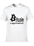 Bitcoin Capitalist Black T-Shirt
