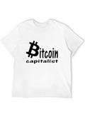 Bitcoin Capitalist Black T-Shirt