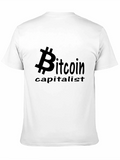 Bitcoin Capitalist Black T-Shirt