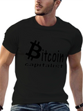 Bitcoin Capitalist Black T-Shirt