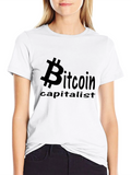 Bitcoin Capitalist Black T-Shirt