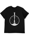 Rocket Launch Black T-Shirt