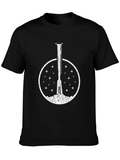 Rocket Launch Black T-Shirt