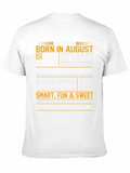 Dads Born in August T-Shirt
