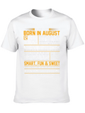 Dads Born in August T-Shirt