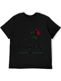 Ich Mag Rosen T-Shirt - Floral Graphic Tee
