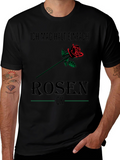 Ich Mag Rosen T-Shirt - Floral Graphic Tee