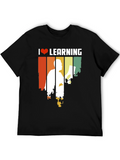 I Love Learning Graphic T-Shirt