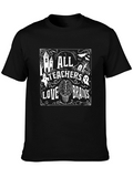 All Teachers Love Brains Halloween T-Shirt