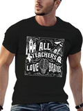 All Teachers Love Brains Halloween T-Shirt
