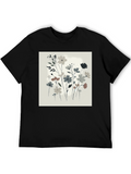 Floral Print T-Shirt: Stylish Casual Wear