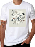Floral Print T-Shirt: Stylish Casual Wear