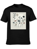 Floral Print T-Shirt: Stylish Casual Wear