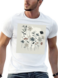 Floral Print T-Shirt: Stylish Casual Wear