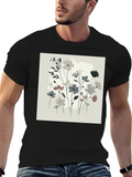 Floral Print T-Shirt: Stylish Casual Wear
