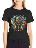 Abstract Dream Catcher Graphic Tee