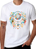 Abstract Dream Catcher Graphic Tee