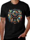 Abstract Dream Catcher Graphic Tee