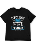 Cycling Dad On Tour T-Shirt