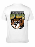 Emerald Grove Owl Bears Graphic Tee