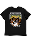Emerald Grove Owl Bears Graphic Tee