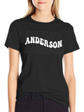 ANDERSON Graphic T-Shirt - Retro Style