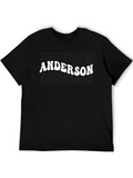 ANDERSON Graphic T-Shirt - Retro Style