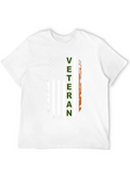 Veteran Flag T-Shirt - Distressed Patriotic Design