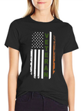 Veteran Flag T-Shirt - Distressed Patriotic Design